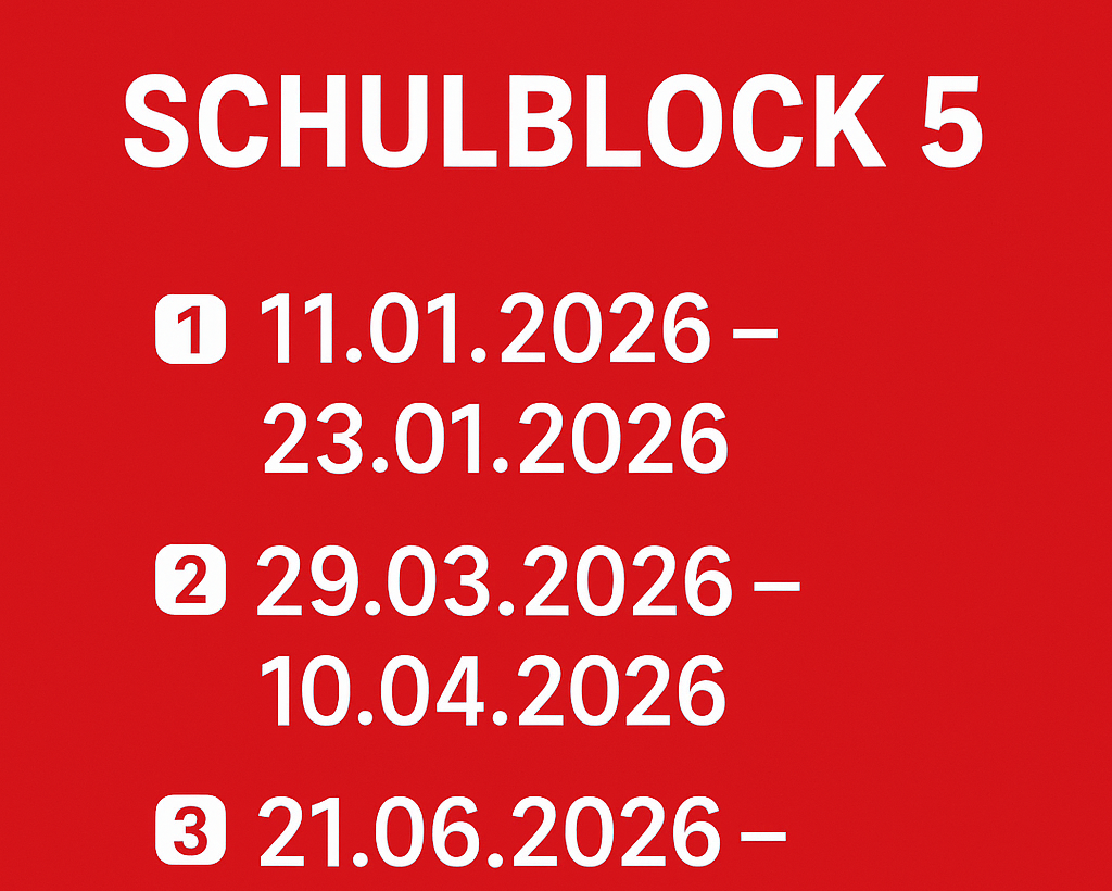 Schulblock 5 -  Einzelzimmer Frei